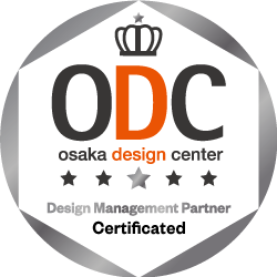一般財団法人大阪デザインセンター様よりデザイン経営パートナー認定を頂きました