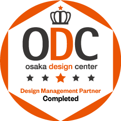 一般財団法人大阪デザインセンター様よりデザイン経営パートナー認定を頂きました